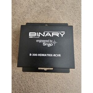 BINARY B300HDMATRIXRCVR B-300-HDMATRIX-RCVR Snap AV HDMI over Cat5e Receiver
